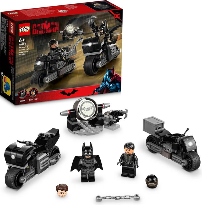 Image du produit LEGO Batman et Selina Kyle : course-poursuite à moto (76179, LEGO DC)