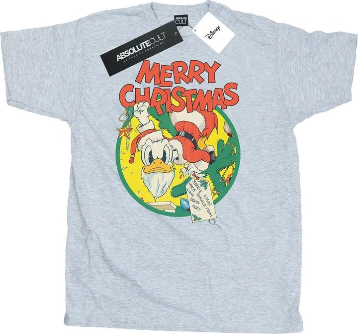 Disney Donald Duck Merry Christmas TShirt (XL)