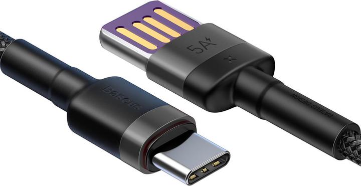 Actual product image Baseus Cafule HW Quick Charging Data cable USB Double-sided Blind Interpolation For Type-C 40W 1m Gray b... (1 m, USB 3.2 Gen 2, 40 W)