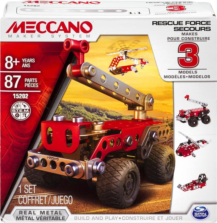 Actual product image Meccano Multi-model Fire Truck