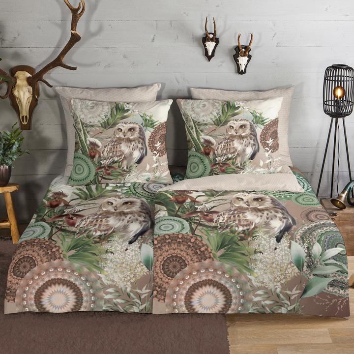 Actual product image HIP Reversible bed linen "Kirja" (Duvet cover, 80x80 cm, 135x200 cm)