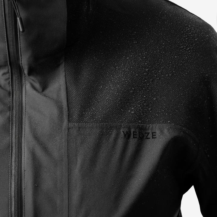 Actual product image Wedze Men's waterproof and hardwearing ski jacket - 500 Sport black (L)