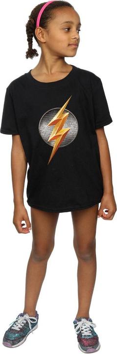 Image du produit - T-shirt JUSTICE LEAGUE MOVIE FLASH EMBLEM - Fille (128)
