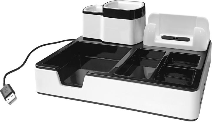 Immagine prodotto Magni Organizzatore da scrivania 3 porte di ricarica USB