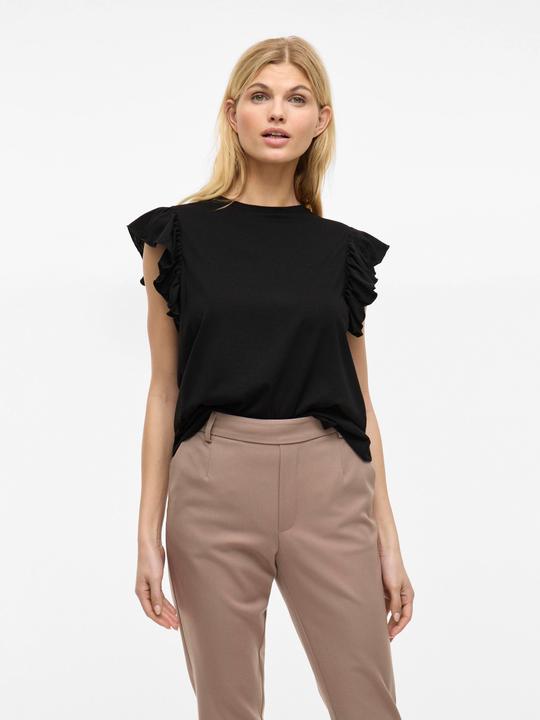 Actual product image Vila VISUMMER Rundhals Oberteil mit angeschnittenen Ärmeln (S)