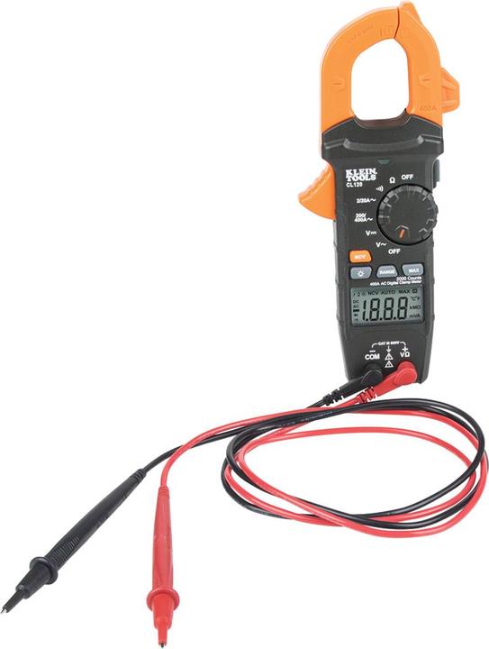 Immagine prodotto Klein Tools CL120 Multimetro portatile digitale CAT III 600V Display (conteggi): 2000 (CAT III 600V)