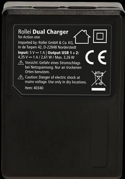 Produktbild Rollei Action one Dual Charger
