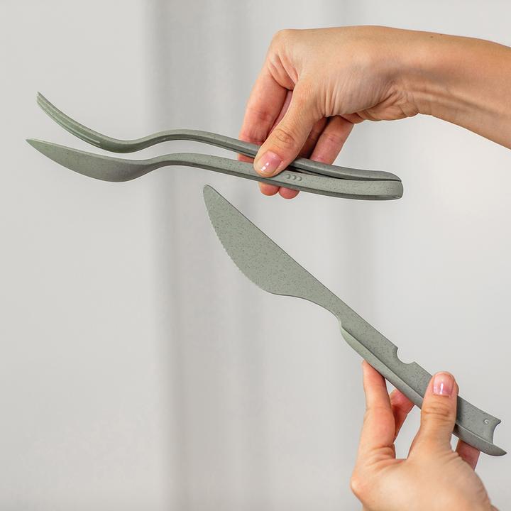 Actual product image Koziol Set to go Klikk (3 Piece, Cutlery set)