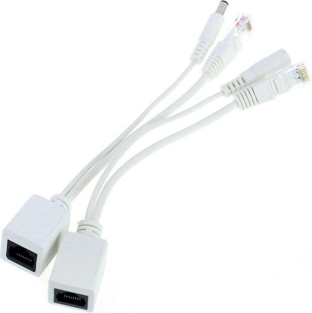Produktbild Allnet Passives Injektor Adapter Kabel Set DC Hohlstecker Adapter 5.5 mm gerader Stecker