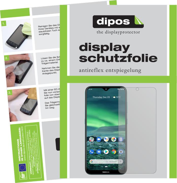 Immagine prodotto Dipos Pellicola Protettiva Antiriflesso (1 Pezzo/i, Nokia 2.3)