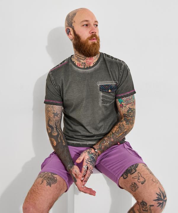 Produktbild Joe Browns Aztec Trim Acid Wash T-Shirt (L)