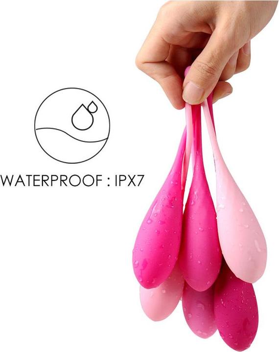 Image du produit Leslie Kegel Fit Pelvic Muscle Training Set 6 pièces (50 -130 g)