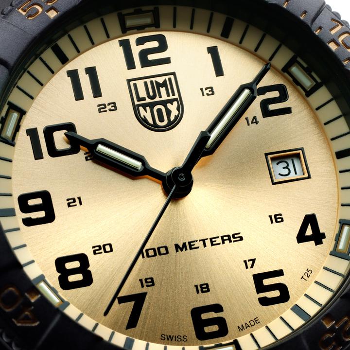 Immagine prodotto Luminox Turgone Dalla Schiena Di Pelle Serie Gian 0320 (Orologio sub, 44 mm)