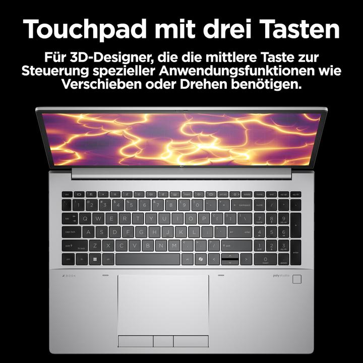 Produktbild HP ZBook Fury 16 G11 (16", Intel Core i9-14900HX, 64 GB, 2000 GB, DE)