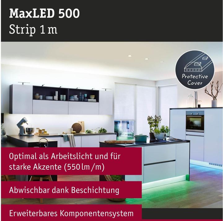 Image du produit Paulmann MaxLED 500 Stripe (RGBW, 100 cm, Intérieur)
