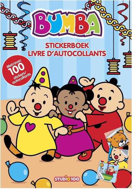 Actual product image Bumba sticker activity book birthday