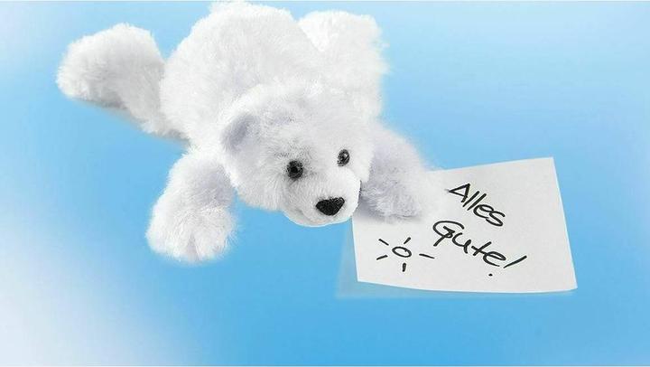 Actual product image Schaffer Magnetics polar bear Knut cuddle (4 cm)