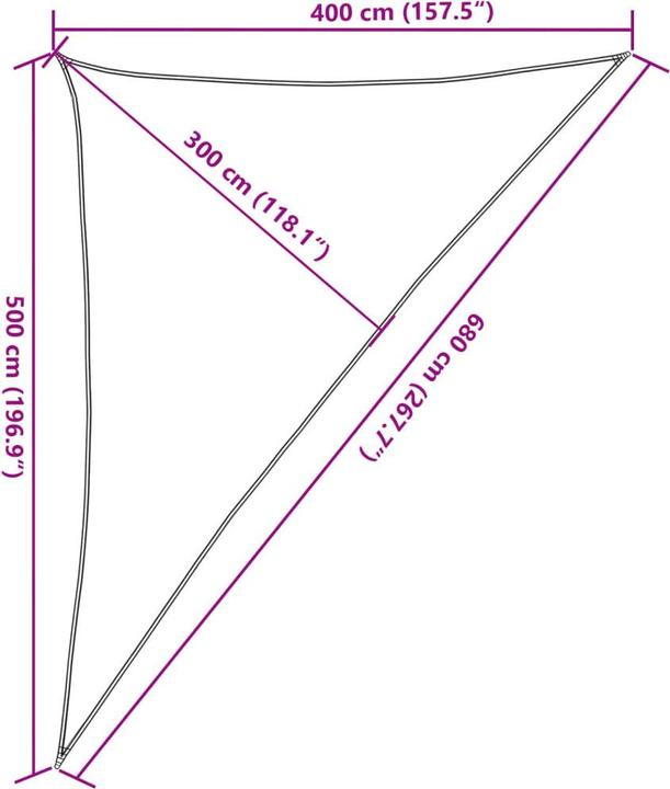Actual product image VidaXL Wendy (400 x 500 x 680 cm)