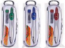 Immagine prodotto Keyroad -bussola, metallo, in astuccio con grafite, colori misti