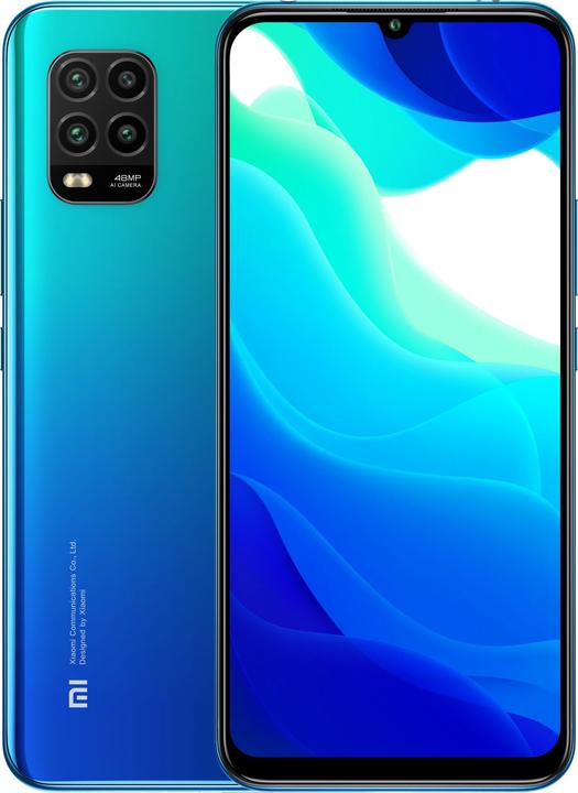 Actual product image Xiaomi Mi 10 Lite 5G (128 GB, Aurora Blue, 6.57", Dual SIM, 48 Mpx, 5G)