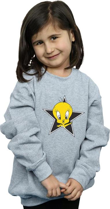 Immagine prodotto Looney Tunes Tweety Pie Star Felpa Ragazze (152, 158)