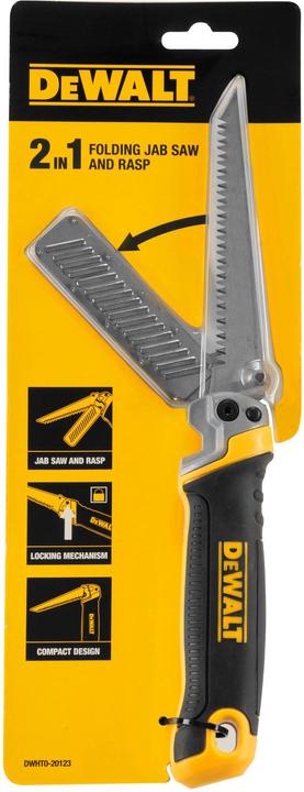 Produktbild DeWalt KlappStichsaege mit Raspel