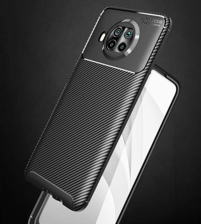 Actual product image Screenguard Xiaomi Mi 10T Lite Hull Carbon Design TPU Case (Mi 10T Lite)