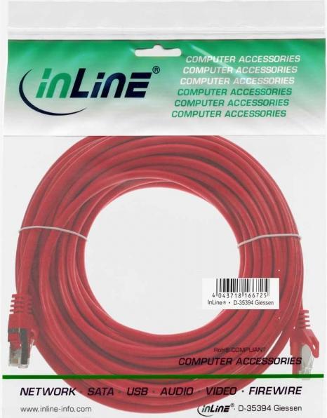 Produktbild InLine Patchkabel (F/UTP, CAT5e, 10 m)