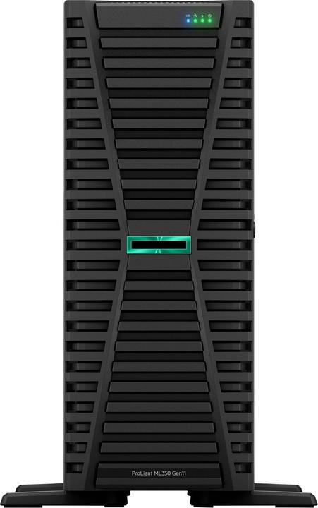 Actual product image HPE ProLiant ML350 Gen11 4410Y 12-core 1P -R VROC 4LFF RPS Server (Intel Xeon Silver 4410Y, 32 GB, Tower Server)