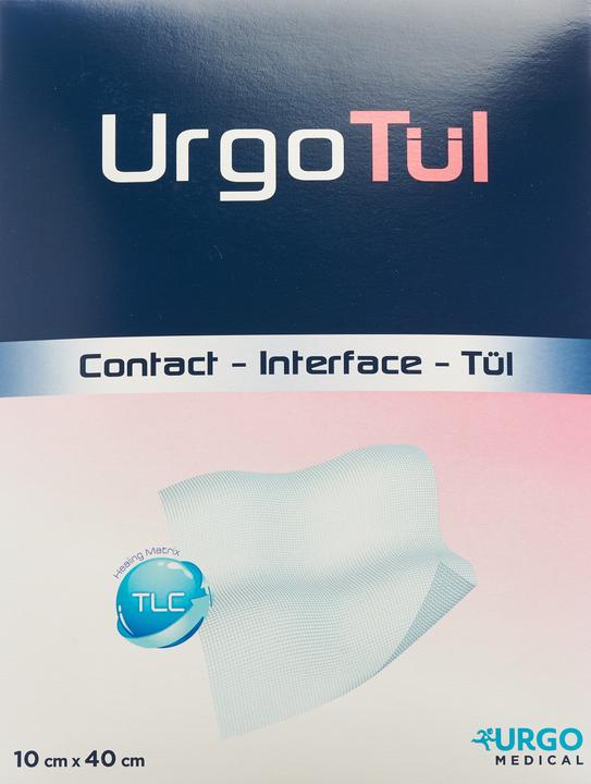 Produktbild Urgo URGOTÜL 10x40cm nicht haftend 10 Stk (498.67 ml)