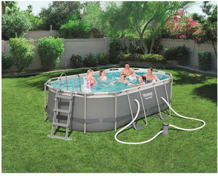 Actual product image Bestway Power Steel Oval Set (424 x 250 x 100 cm)