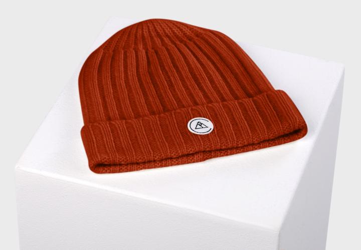 Actual product image Cash-Mere Kaschmir Rib Mütze (One size)