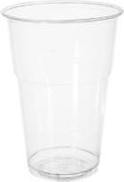 Image du produit Bioware Verre en plastique 40 cl H133 mm Ø95 mm Bionedbrydelig PLA Klar,16 pk x 50 stk/krt (50 x)