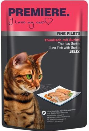 Produktbild Premiere Fine Filets Thunfisch mit Surimi (Adult, 100 g)