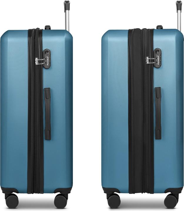 Actual product image Check.In Paradise 2.0 4 Rollen Trolley L 78 cm mit Dehnfalte (110 l, XL (from 140l))