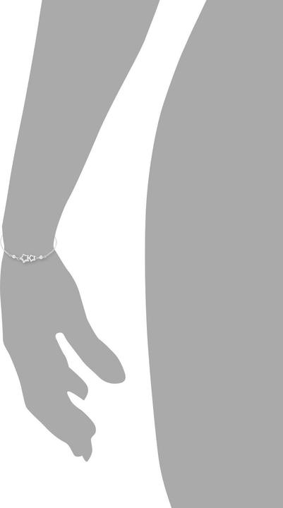 Actual product image Amor Star arm ornament (19 cm, Silver)