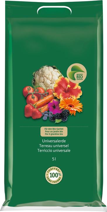Actual product image Migros-Bio Garden Universal soil (5 l, Soil without peat)