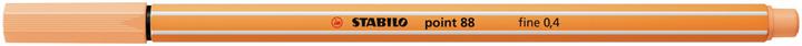 Produktbild STABILO point 88 Fineliner (Hellorange, 1 x)