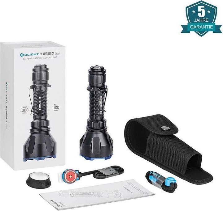 Produktbild Olight Warrior X Turbo (15.70 cm, 1100 lm)