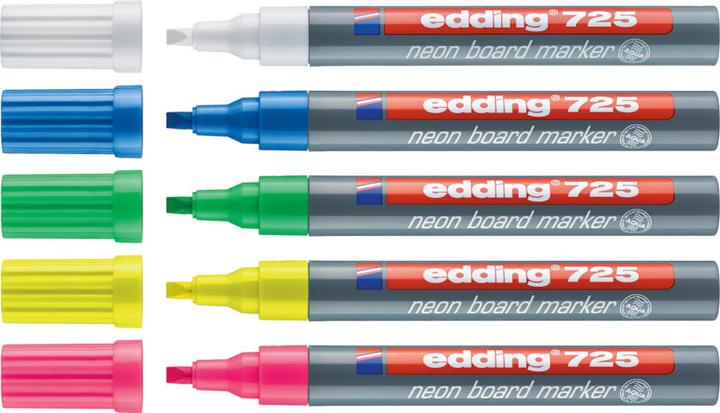 Actual product image Edding 725 Neon (Blue, 5 mm, 1 x)