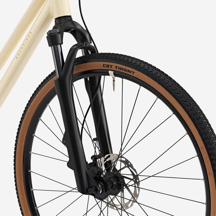 Produktbild Btwin Trekkingrad 28 Zoll Rockrider ACTV 500 LF gelb