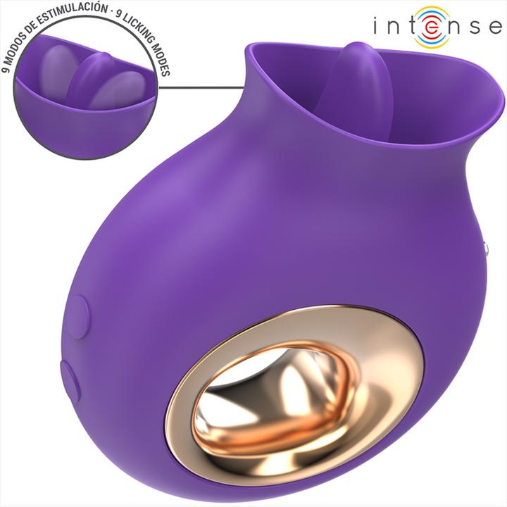Image du produit Intense Stimulateur Clitoridien Tuli 9 Vibrations & 9 Oscillations Violet