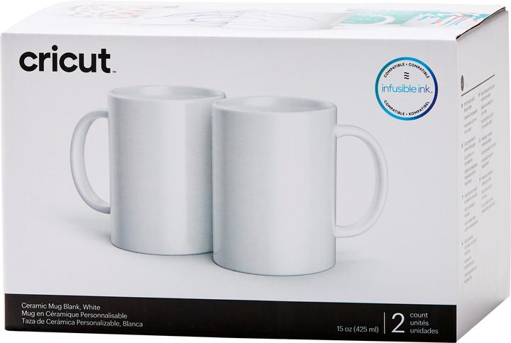 Produktbild Cricut Tasse Infusible Ink / Mug Press 440 ml, 2 Stück (425 ml, 2 x)