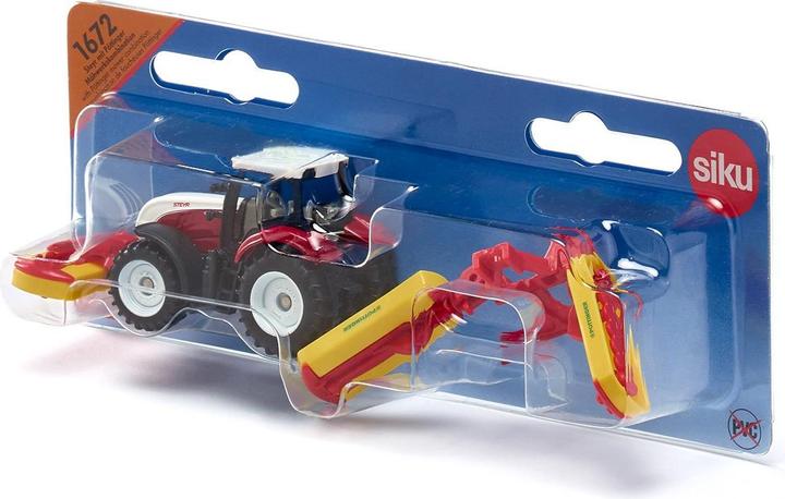Actual product image Siku 1672 Steyr mower