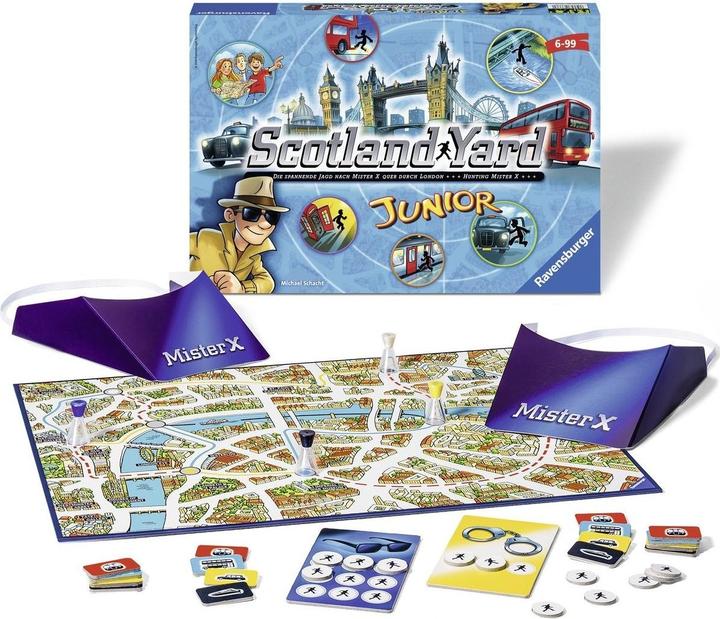 Image du produit Ravensburger Junior Scotland Yard (Allemand, Français, Italien)