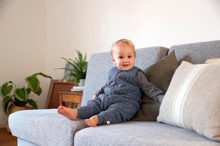 Immagine prodotto Lässig Sacco a pelo per bambini triangolo blu (92 cm)