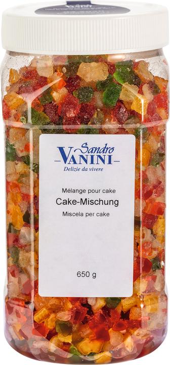 Sandro Vanini Mélange pour cake 6x6mm 650g (700 g)