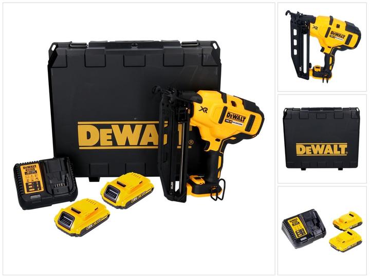 Image du produit DeWalt NAILER 18V 16Ga 32-63mm 2 x 2.0Ah LI-ION BRUSHLES DCN660D2