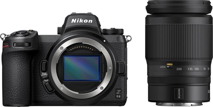 Actual product image Nikon Z6 II Kit (24 - 200 mm, 24.50 Mpx, Full frame)