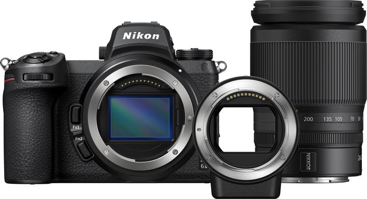 Actual product image Nikon Z 6 II incl. FTZ adapter (24 - 200 mm, 24.50 Mpx, Full frame)